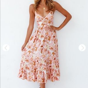 Midi Floral Dress
